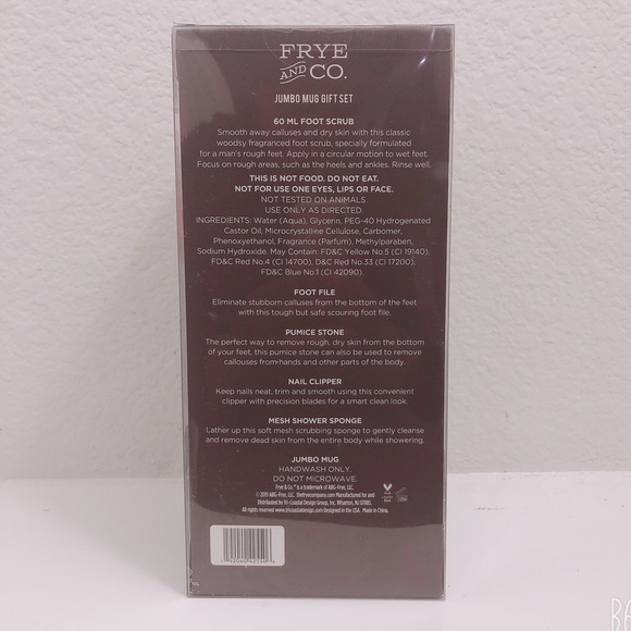 Frye Jumbo 6-Piece Mug Gift Set Mug NWT - Picture 4 of 9